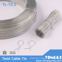 Effacer le lien de câble torsadé forme ronde (YL-T0.5)